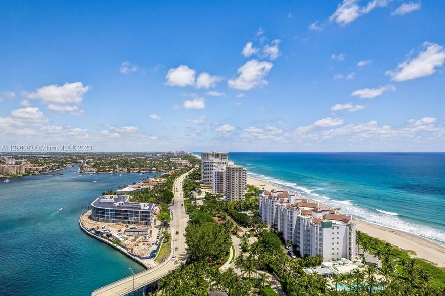 Welcome to Boca Beach Club Condo Living at Presidential Place. Almost 5000 square feet of living space with total WOW factors!  East open views to the Atlantic Sunrises and West open views to Lake Boca Sunsets. This condo has the space, the location  and the views . Two deeded parking spots, Large private storage are AND a beach front cabana to laze by the sea. "Option" to purchase a membership to  the Boca Beach Club and Resort, separate and apart from this sale, which offers multiple restaurants within walking distance. Drive less than a mile to the finest restaurants and shopping. This boutique building is a hidden gem.