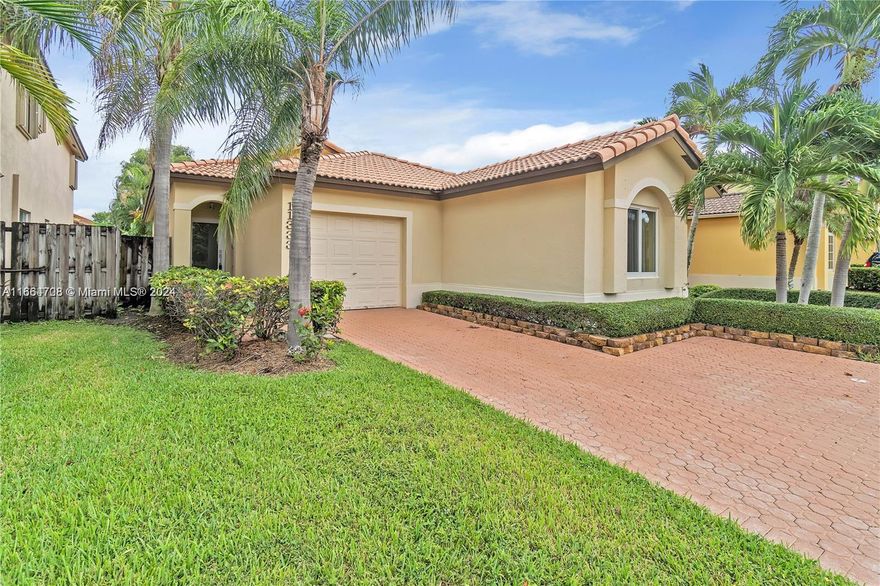 Welcome to your dream home in the exclusive gated community of Doral Landings! This beautifully maintained 3-bedroom, 2-bathroom residence offers a perfect blend of comfort and south Florida living. This home has recently had hurricane windows and doors installed, making it extremely safe.

Enjoy outdoor living in your private backyard, perfect for entertaining or relaxation. Residents of Doral Landings benefit from top-notch amenities, including a community pool, playground, and walking paths, all within a secure, friendly environment.

Conveniently located near top-rated schools, shopping, and dining, this home is a rare find in a sought-after neighborhood. Don’t miss the opportunity to make it yours!

Schedule a viewing today and experience the best of Doral living!
