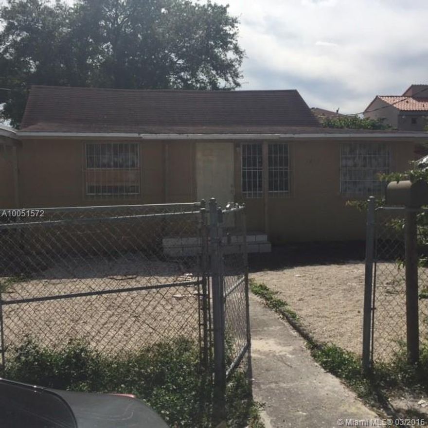 Cash only! Great investor opportunity in the Little Havana area. Offer subject to corporate approval & special addenda. Minimum deposit of 10% of price in the form of cashier's check made out to seller's designated title company upon acceptance. Proof of funds or approval letter required with all offers. Seller is requesting highest & best.
