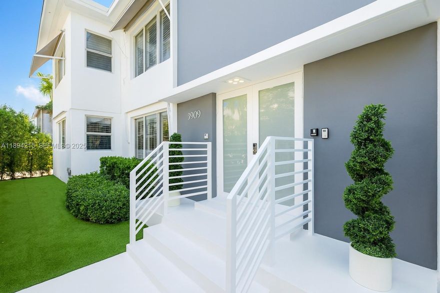 An architectural gem Miami Beach’s prime location. Completely redesigned with a contemporary flair .This four-unit building features spacious 2-bedroom apartments, each approximately 1,000 SF with open kitchens, custom closets, Central AC and impact windows washer & Dryer. This Residence Building  is finished with top-of-the-line materials and luxury craftsmanship.
Most desirable neighborhoods surrounded by multimillion-dollar villas and luxury condominiums, this property offers a strong community environment, A-rated schools, and proximity to restaurants, offices, and beaches ,just 20 minutes from Miami International Airport and major highways.
All units are leased to qualified tenants in a average of $4,000 per month, providing immediate income and exceptional investment stability.