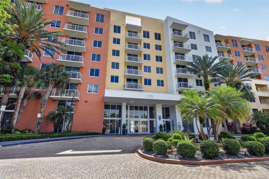 Explore this exquisite, move-in-ready 2-bed, 2-bath condo at The Venture, situated in the heart of Aventura. This unit features a modern kitchen with granite countertops, a convenient washer-dryer duo that simplifies daily tasks, and beautiful laminate floors. It includes one assigned parking spot and a storage unit, enhancing its practical appeal and value as a great investment opportunity. Indulge in resort-style amenities, including four infinity pools with cabanas, fitness center, sauna, spa, jacuzzi, business center, theater, party room, and round-the-clock concierge and security services, plus valet parking—all within a luxury building setting. Positioned just steps from Publix, cafes, fine dining, boutique shopping, parks, fitness centers, Aventura Mall, the popular Aventura Circle Trail, and top-rated schools, and only minutes away from beaches. Whether you're seeking an excellent investment opportunity or a place to call home, this unit embodies the very best of the Aventura lifestyle.