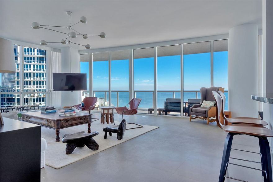 Come fall in love with Continuum South # 3106 featuring 2 bedrooms / 2.5 bathrooms, 2048 SQFT of living areas, amazing views of the ocean to the east and the city of Miami Beach to the north. Upgrades and renovations include volcanic marble flooring throughout, upgraded bathrooms with high-end finishes, Italian cabinets, Miele appliances and Sub-Zero refrigerator. Beautiful resort-style amenities Continuum South Beach offers includes: private beach access and services with chairs, pools, private restaurant, tennis club with courts in clay, state of the art gym with private classes, lap pool, spa and fitness center. This is South Florida's lifestyle at its best! Call listing agent for showings and information. Will not last!