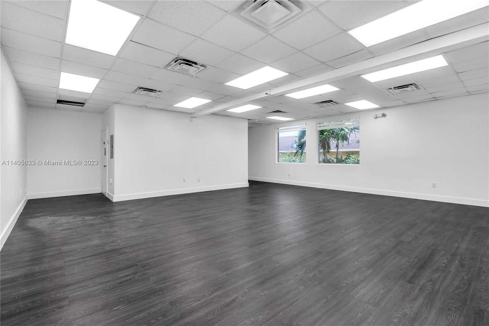 Centrally located in the heart of Sweetwater. This 1100 SF space features WPC flooring throughout and 2 bathrooms. Perfect for an office or small business. Gated building and parking are first come first served. Unit 203 is also available with 550 SF. Call today!