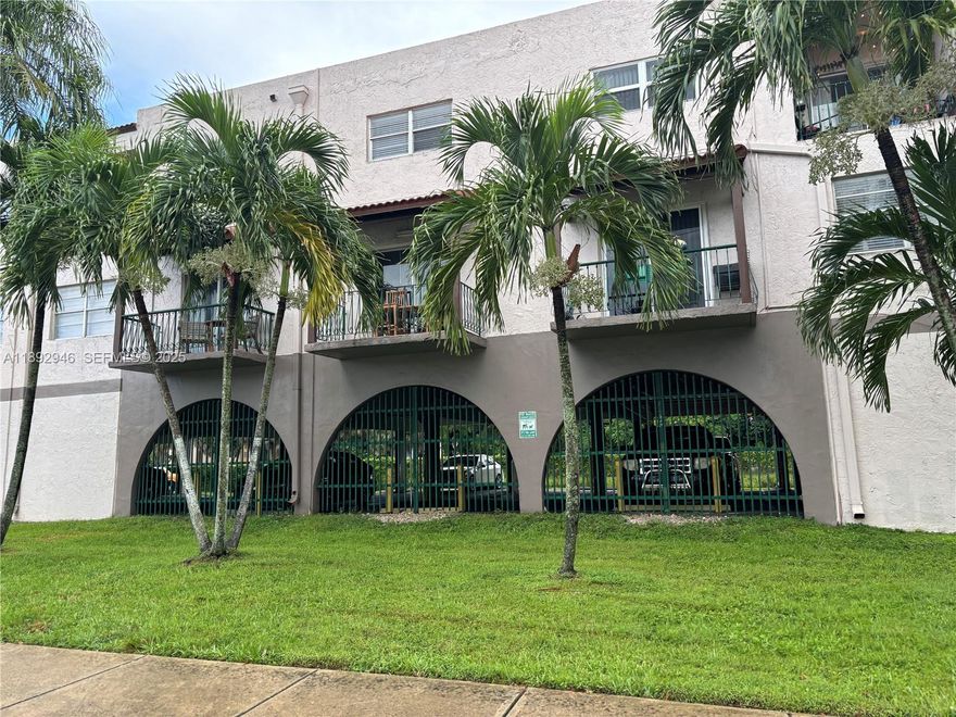This beautiful 2-bedroom, 2-bath apartment in Hialeah offers an unbeatable location. Featuring 1,060 sq. ft. of living space, it includes 2 covered parking spot on the first floor, washer and dryer inside the unit, and a spacious balcony. Just two blocks from Westland Mall and located right behind Publix, with quick access to the Palmetto Expressway. Enjoy an open view from the balcony overlooking a canal and green area, with no buildings blocking the scenery.