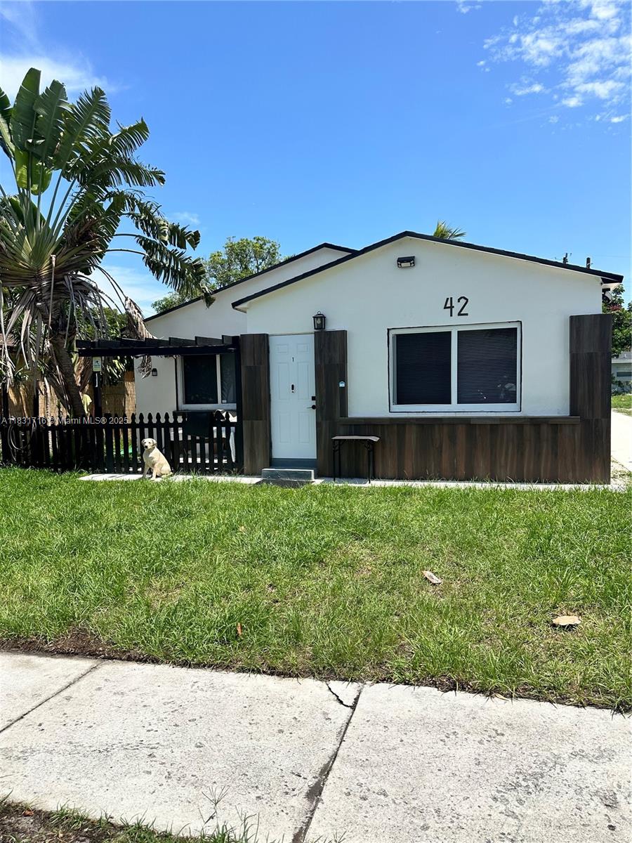 All permitted and totally renovated income producing property east of federal in the beautiful city of Dania beach, conveniently situated near the airport ,the beach , Dania points , restaurants ,shopping and all major highways . over 3146 sf living area , single family house with detached 1/1 unit in the back . main house is 5 bedrooms 3 full baths , back unit is 1 bed 1 bath . property currently rented as 3 units and all units are rented with annual leases , everything is new : kitchens, bathrooms ,roofs, impact windows, electrical panels ,plumbing , porcelain tile floors and appliances . for investors !! gross annual income is $80,400 with minimum expenses on maintenance ! motivated seller !!
please text listing agent for questions and showing .