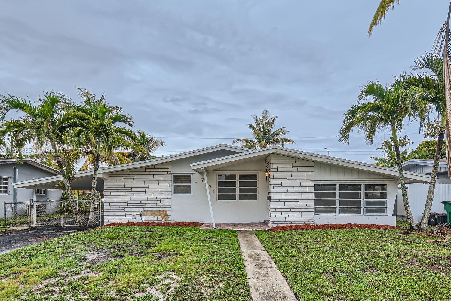 Charming 3-Bedroom Home with Pool and Modern Upgrades! Welcome to this beautifully maintained single-story, 3-bedroom, 2-bathroom home, perfect for comfortable living and effortless entertaining. Featuring tile flooring throughout, this home offers durability and easy maintenance with a touch of style.
The updated kitchen is a chef’s delight, boasting sleek granite countertops, stainless steel appliances, and freshly painted white cabinets that create a bright and inviting atmosphere. The open layout flows seamlessly into the living and dining areas, ideal for gatherings or relaxing at home
Step outside to your private oasis