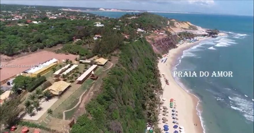 Huge land at the beautiful "Love Beach" (Praia do Amor) located at the world famous "Pipa Beach" (Praia de Pipa), in Natal, Rio Grande do Norte, Brazil. Perfect for mixed-use investment. Very popular tourist destination with easy access. Astonishing ocean views! Video available upon request.