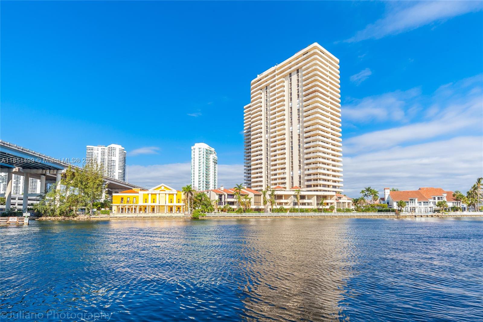 Spacious, beautiful, fully furnished 2 bedrooms unit with two full bathrooms in the prestigious Sunny Isles. Incredible view of the bay and the city. Laminated floor throughout the whole apartment. Two huge walk-in closets. Covered garage parking. The building provides a variety of luxury amenities: tennis courts, swimming pool, fully-equipped fitness center, BBQ area, 24HR security, valet parking, kids playground. A/C, cable, and high-speed Internet are included in the rent. The common Laundry room is on the floor. Walking distance to the beach. A-rated K-8 public school. Easy approval.