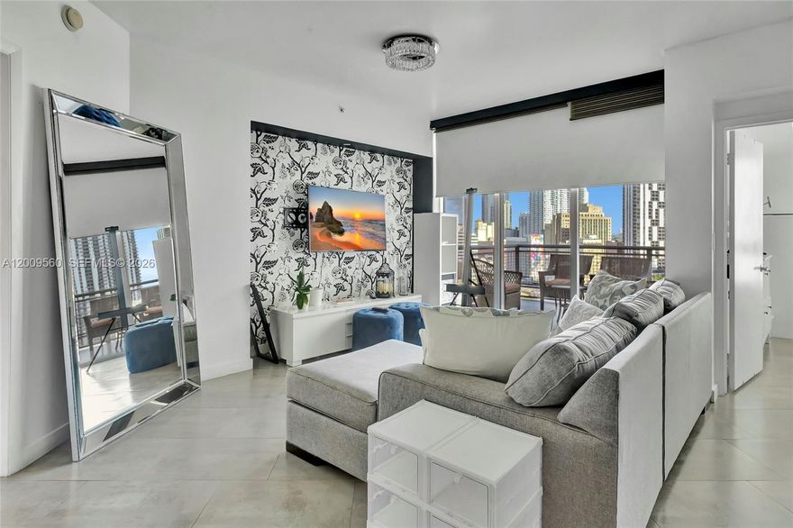 INVESTMENT OPPORTUNITY – TURNKEY INCOME PROPERTY

Beautiful 2-bedroom, 2-bath condo at WIND by Neo, ideally located across the river from Brickell.

Currently rented and generating $46,800/year in gross income, this is a fully operational, turnkey investment in a high-demand rental market. Offered fully furnished for a seamless acquisition.

Perched on the 17th floor, the unit features two private balconies — one off the primary bedroom and one off the living room — with breathtaking views of Downtown, especially as the city skyline sparkles at night, offering strong appeal to tenants.

The open layout is filled with natural light and enhanced by recently updated appliances, including a cooktop, washer/dryer, and water heater.

WIND by Neo features a stunning lobby, resort-style amenities, and well-maintained common areas, all contributing to strong tenant desirability and retention.

Just steps from Brickell yet set along a quieter riverfront setting, the property offers stability, strong rental demand, and long-term upside in one of Miami’s most active rental markets.