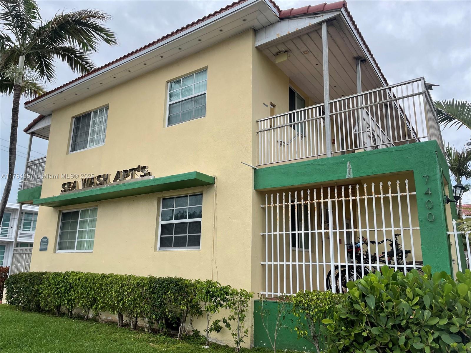 Rental Property at 7400 Harding Ave 12A, Miami Beach, Miami-Dade County, Florida - Bedrooms: 1 
Bathrooms: 1  - $2,000 MO.