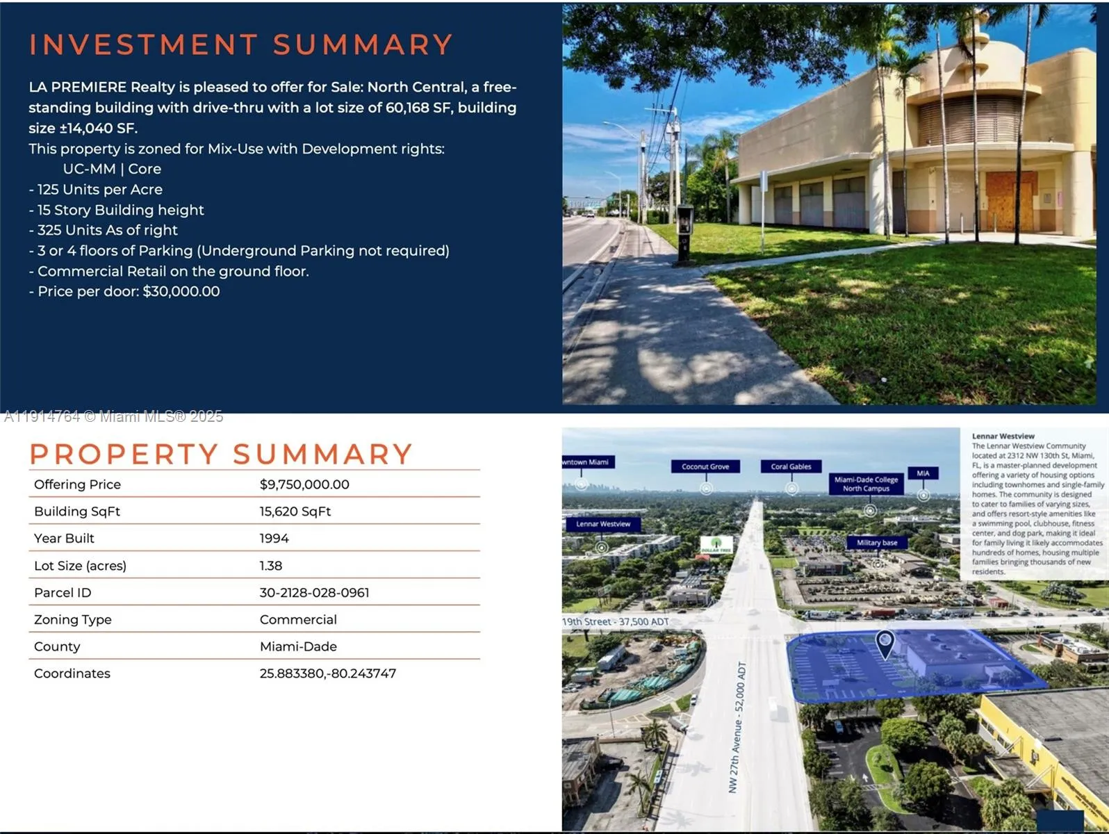 Miami, Florida 33167, United States, ,Commercial,Active,248969