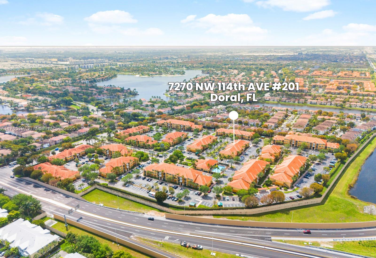 Rental Property at 7270 Nw 114th Ave 201, Doral, Miami-Dade County, Florida - Bedrooms: 2 
Bathrooms: 2  - $2,600 MO.