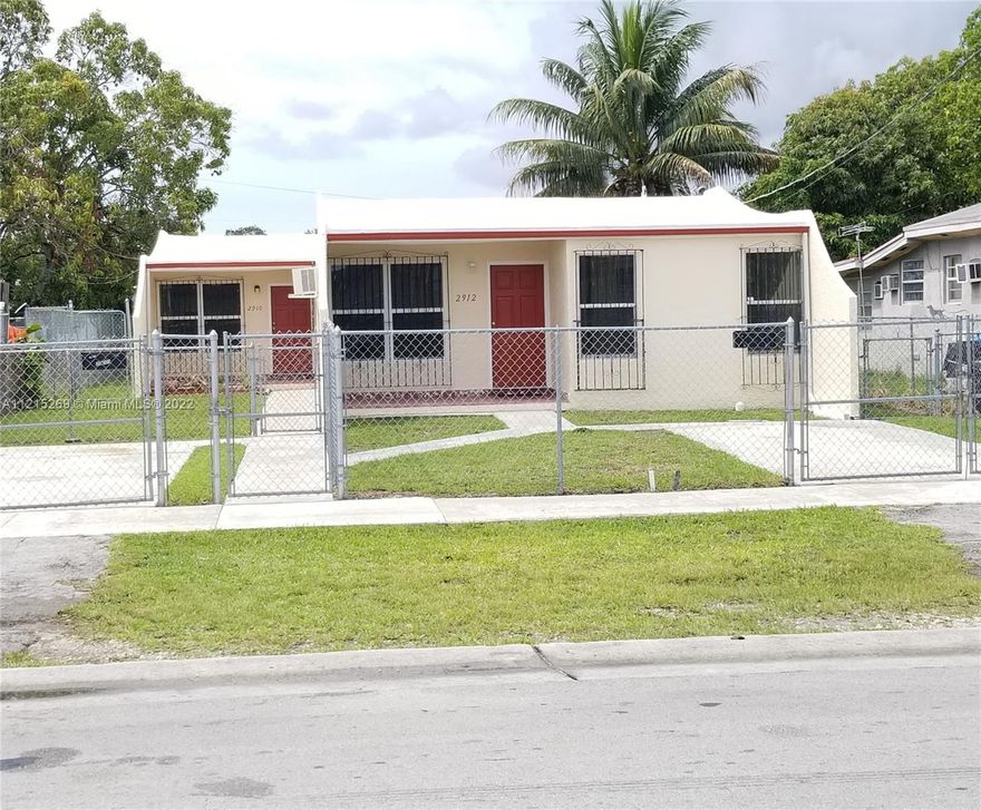 Well maintained units ready for your buyers to rent. Gated property. Private driveways and back porches.