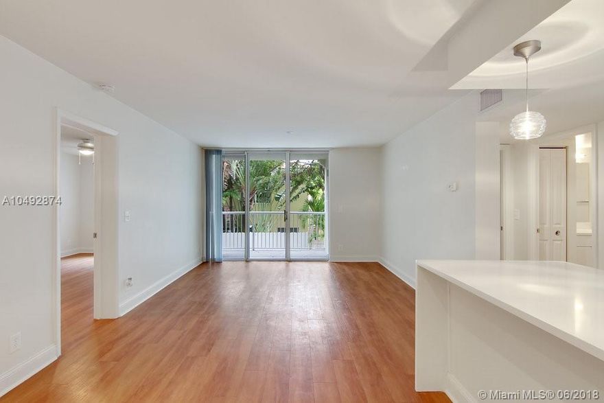 FULL MONTH COMMISSION IF APPLICATION SUBMITTED BY 8/13/18 ON 12+ LEASE TERM**. Waterways Village is a waterfront community located directly on Loggerhead Marina in the heart of Aventura, and right next to the Waterways Shoppes. Walk to grocery a store, cafes and LA Fitness. 2 bed apt on the second floor and has garden views. The unit features a split floor plan, granite counter tops, wood floors and full size washer and dryer. Community amenities include a Marina front pool and clubhouse with fitness center. Move-in for just 1 month + $750 deposit, SAME DAY APPROVAL!  Please note that the rental rates are subject to change depending on move-in date and lease term.