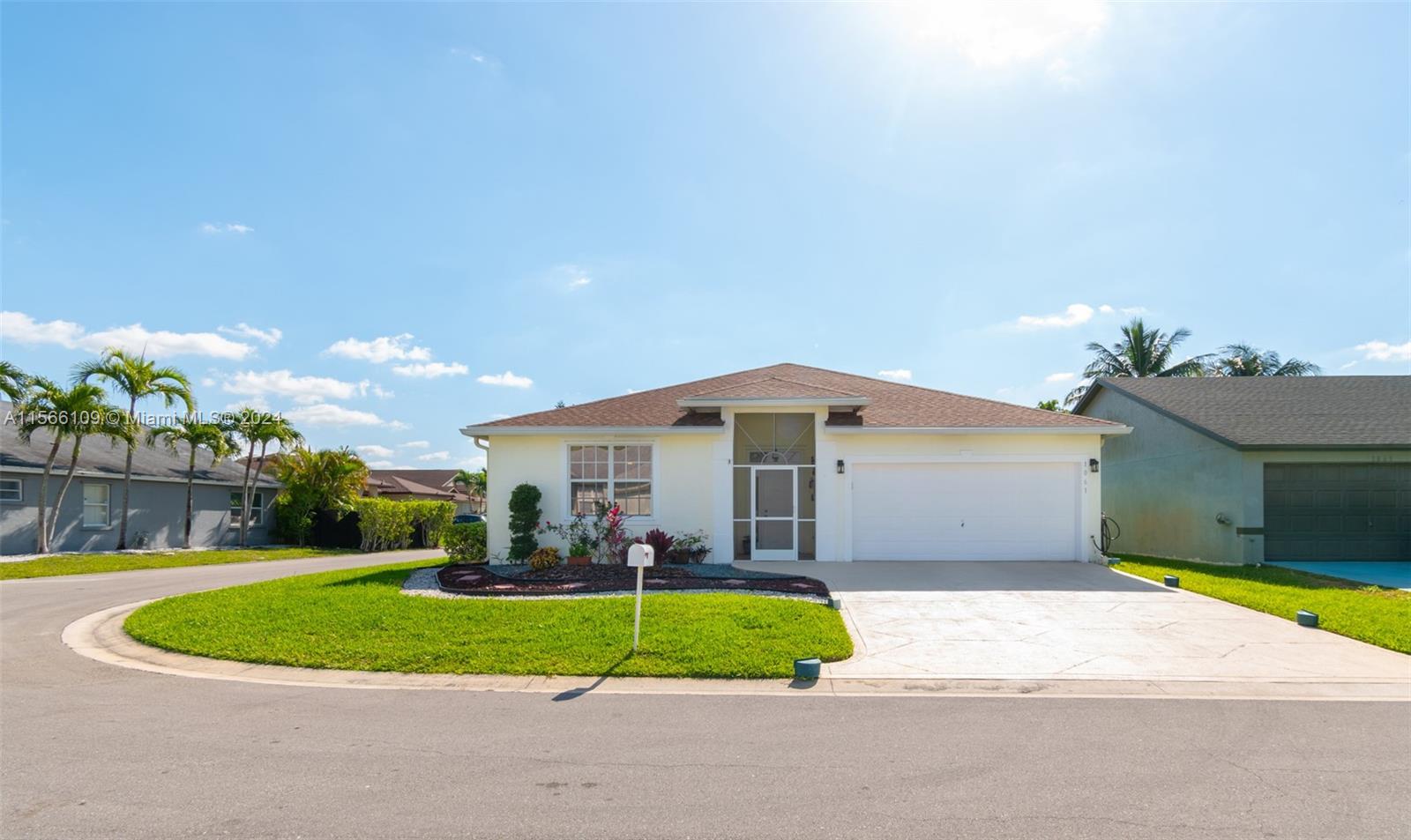 Property for Sale at 1061 Salmon Isle Isle, Green Acres, Palm Beach County, Florida - Bedrooms: 2 
Bathrooms: 2  - $445,000
