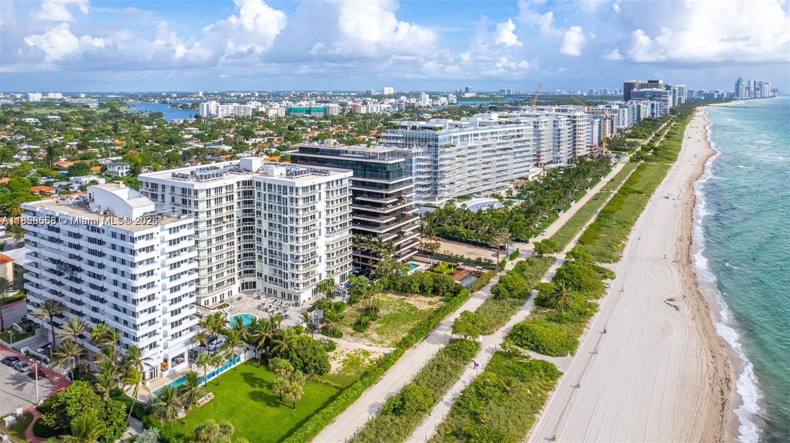 Breathtaking ocean views PLUS views of the city and bay - you have it all in this million-dollar apartment! Prime location in the heart of Surfside offers true coastal living in this beautifully updated boutique building. Located on the 10th floor with elevator access. This stunning unit features two bedrooms, two bathrooms, in-unit washer and dryer, new kitchen appliances, new flooring, fresh paint, Impact windows and doors and much more...
Just steps away from the beach and walking distance to Bal Harbor shopping mall, restaurants, supermarkets, and houses of worship. Move-in ready! Text the listing agent for showings - easy to show!