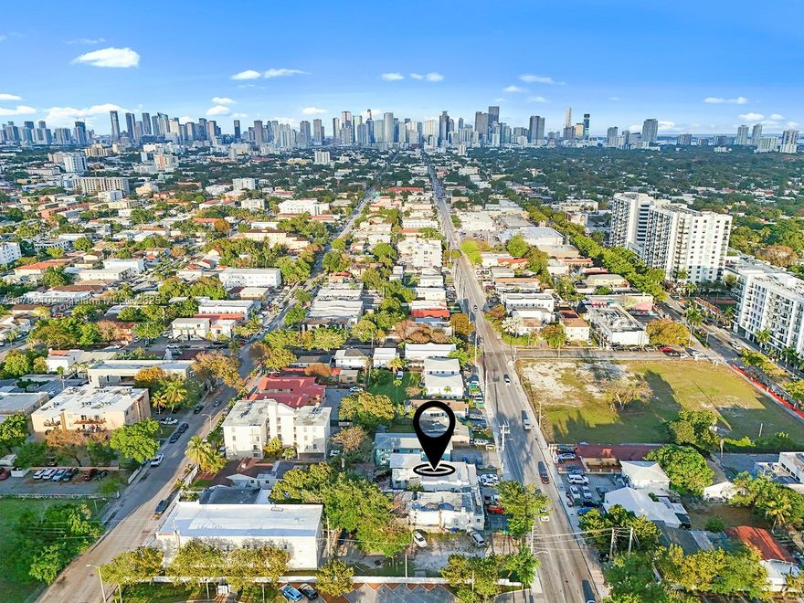 Multifamily Investment Opportunity in the Heart of Miami, steps from Calle Ocho.  Prime income-producing property comprised of three fully rented units: Front Unit (3-bed/2-bath), Side Unit (2-bed/2-bath), Detached Back Unit (1-bed/1-bath). Each unit enjoys individual parking spaces, in-unit washer and dryer, and a private backyard, making this property highly desirable for tenants.  This property is zoned T4-R.