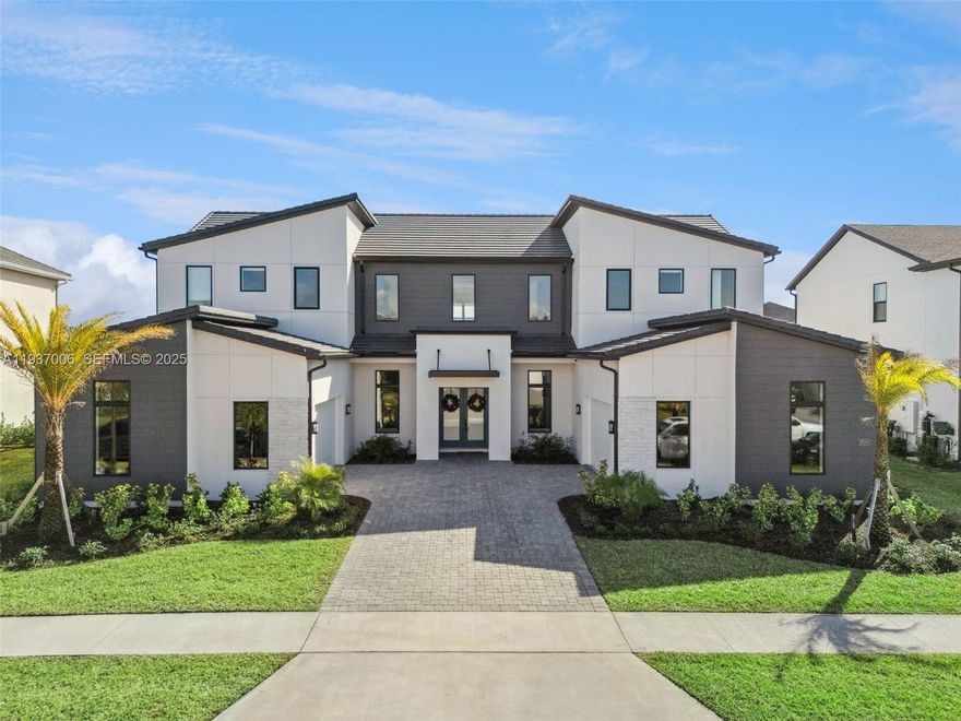 Welcome to refined luxury living at 9320 Laurel Berry Drive, an elegant contemporary residence designed for both sophistication and comfort. This stunning home showcases striking modern architecture, clean lines, and exceptional curb appeal, complemented by professional landscaping and a welcoming private entry.

Inside, the residence offers expansive living spaces filled with natural light, high ceilings, and premium finishes throughout. The thoughtfully designed floor plan provides seamless flow for entertaining and everyday living, featuring spacious bedrooms, spa-inspired bathrooms, and designer details that elevate every room.

The gourmet kitchen serves as the heart of the home, ideal for hosting and culinary enjoyment, while the open-concept living areas extend effortlessly to the outdoors. Located in a highly desirable community, this property offers convenience to top-rated schools, dining, shopping, and major roadways, all while maintaining a sense of privacy and exclusivity.

A rare opportunity to own a modern luxury home where style, comfort, and location come together seamlessly. Schedule your private showing today.