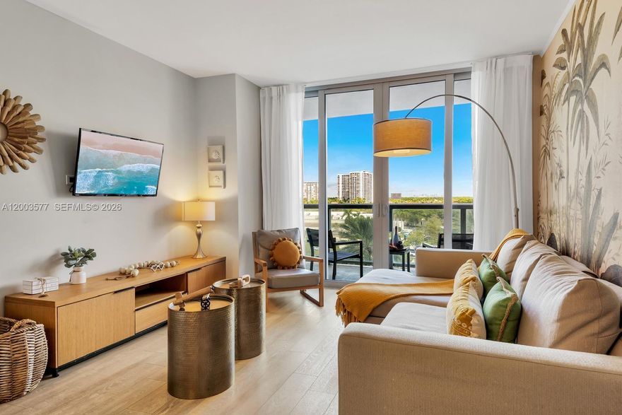 Completely remodeled unit with a modern stylish design. Tastefully decorated with high-end finished throughout .2 Bed 2 Bath at Beachwalk Resort with amazing views! Fully Furnished. Composed of 2 units in 1 that can be rented separately. Unit A 1 bed 1 bath, Unit B studio. Daily rentals allowed. Resort amenities includes valet parking, complementary shuttle and service to the beach. Fitness center & cardio w/intracoastal views, private Rooftop Infinity Pool. Maintenance includes electric, internet/cable, water and amenities. Short distance to Hollywood Beach Boardwalk, Aventura Mall, Hard Rock Hotel & Restaurant, Gulfstream Park & Casino. Great investment opportunity!!!