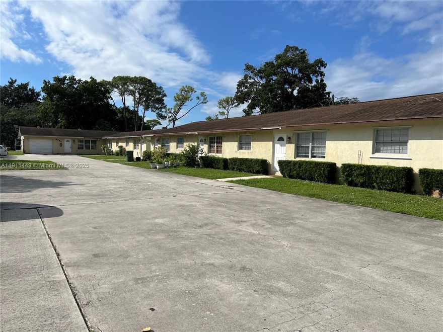 3880 Dale Rd presents a rare opportunity to acquire a well-located six-unit multifamily property in the heart of Palm Springs, one of Palm Beach County’s most active rental markets. The asset includes two CBS triplexes on one parcel, offering durable construction and efficient management. The unit mix consists of (5) 2BR/1BA and (1) 3BR/2BA with a private garage, each featuring renovated interiors with granite countertops, luxury vinyl flooring, and private back porches. With rents below market, the property offers clear value-add potential in a high-demand corridor near downtown Lake Worth Beach, I-95, and major employment centers. Solid construction, strong fundamentals, and upside through rent stabilization make this a compelling Palm Beach County investment.