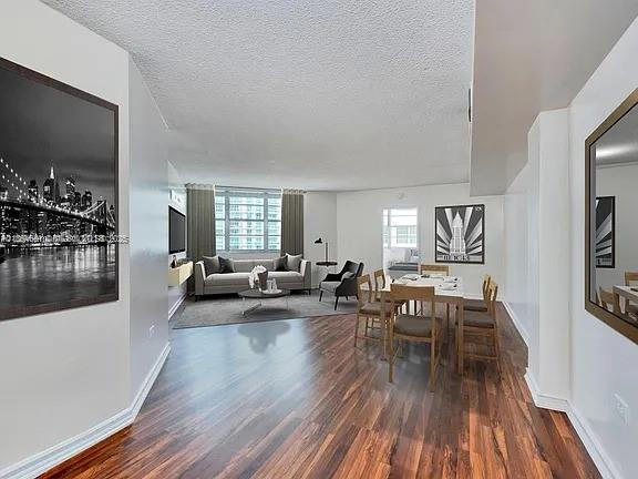 Fully Renovated 2-Bedroom Condo with Skyline Views in Prime Brickell Location! This spacious residence features contemporary finishes throughout, including updated flooring, a sleek kitchen with new appliances, and beautifully remodeled bathrooms offering a turnkey living experience in the heart of Brickell. Enjoy spectacular views of the Brickell skyline, just steps away from Mary Brickell Village, Brickell City Centre, fine dining, and shopping. The building boasts two renovated pools overlooking Biscayne Bay, an outdoor bar and restaurant, and a fully equipped fitness center. Water and electricity are included in the rent, making this stylish condo an unbeatable value in Brickell. Pictures havent been updated yet.