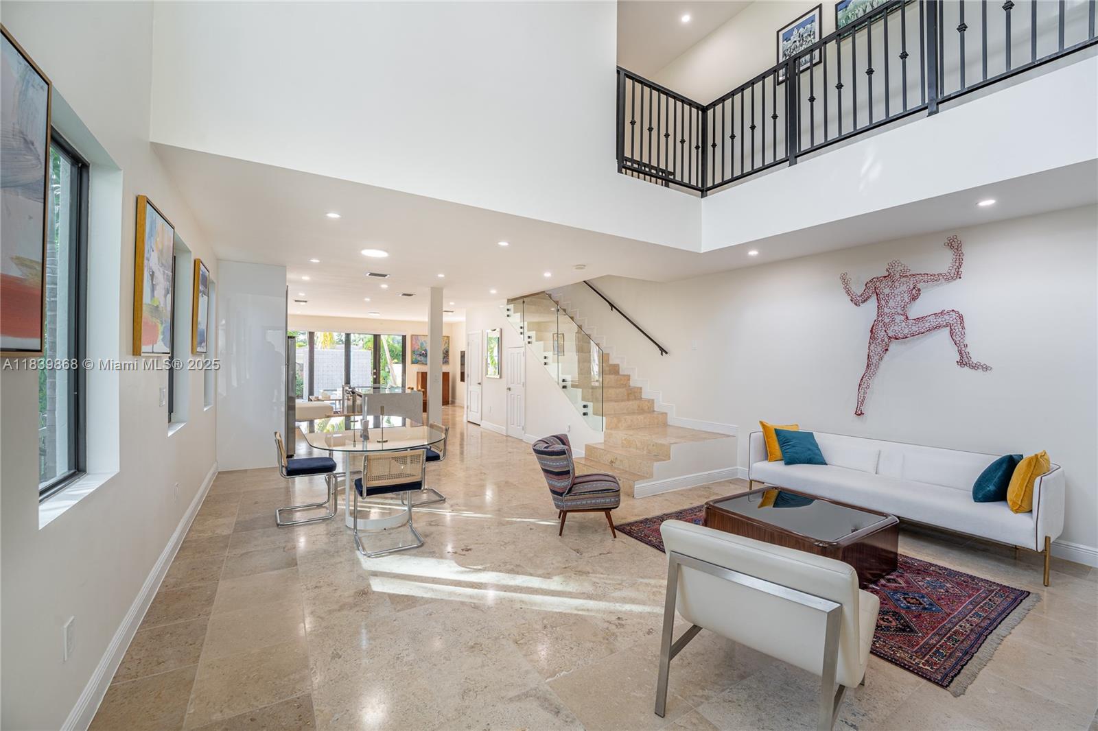 Fabulous Townhouse Prime Location between Coral Gables and Coconut Grove.
Discover this exceptional 3-bedroom, 3.5-bathroom townhouse, seamlessly blending modern elegance with artistic charm. Located in the heart of Miami minutes from Coconut Grove and Coral Gables, this home offers expansive living spaces, high-end finishes, double-height main living room with soaring ceilings, creating a breathtaking sense of openness and natural light. Floor-to-ceiling windows provide a seamless connection between indoor and outdoor living. In addition to the grand main living room, the home boasts a second living space, perfect as a media room, lounge, or private retreat. Outside you will find your own private patio complete with a small pool, perfect for entertaining. Prime Location, easy to show.