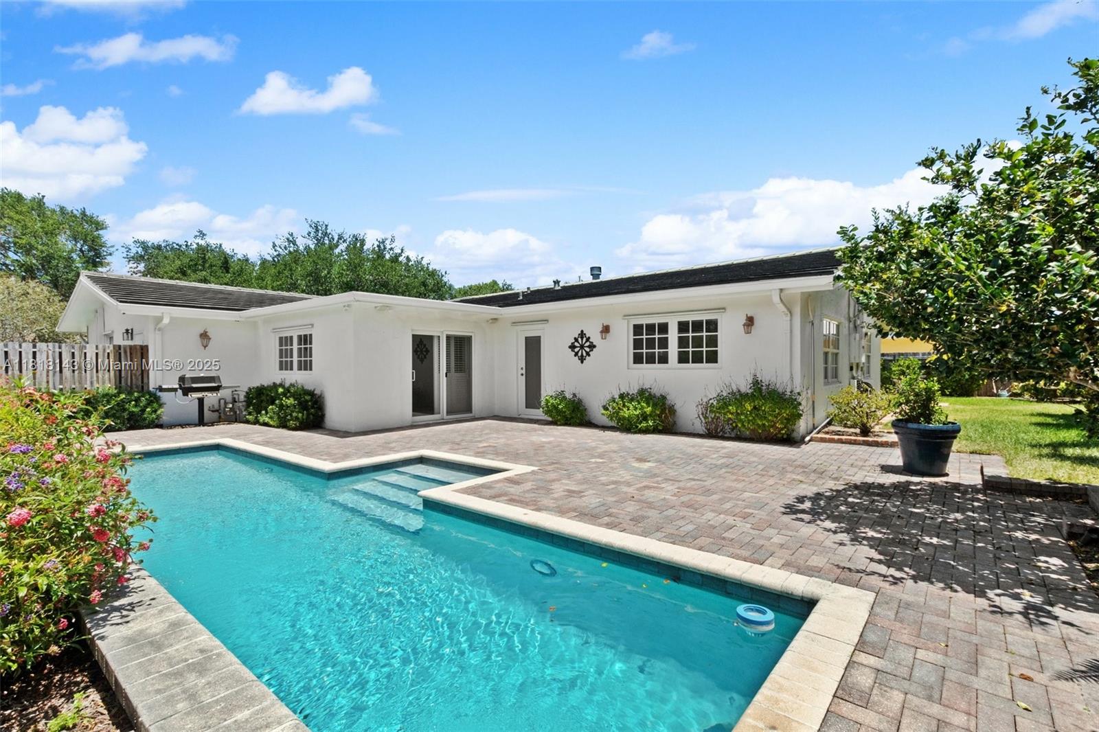 Welcome to this beautifully renovated 4-bedroom, 2-bath home featuring a bright open floor plan and modern finishes throughout. Enjoy a brand-new kitchen with sleek appliances, stunning Italian tile flooring, fresh interior paint, and many more upgrades. Step outside to your private Zen garden and sparkling pool—perfect for relaxing after a busy day or enjoying Florida’s sunshine year-round. Conveniently located just minutes from the beach, top-rated schools, shopping centers, churches, and more. Don’t miss out on this move-in-ready gem! Contact me today for more information or to schedule your private showing.