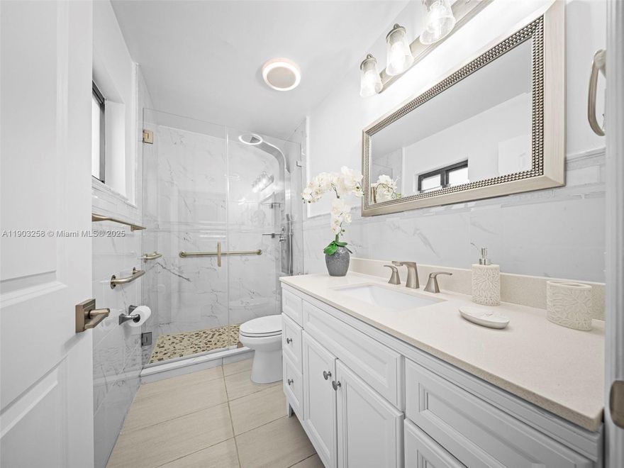 Step into a beautifully transformed living space. This fully renovated, private studio unit is a true gem, boasting a sleek, modern kitchen with new appliances and a luxurious, contemporary bathroom. Designed for comfort and independence, the unit features its own secure, private entrance and a dedicated outdoor area for enjoying the South Florida weather. The ultimate convenience is provided with an all-inclusive rent structure: water, electricity, and trash are covered by the landlord, simplifying your budget and offering total peace of mind.
This property offers a perfect blend of modern comfort and an incredibly convenient, worry-free lifestyle. This must-see unit is ideal for anyone seeking quality and ease in the heart of Hialeah.