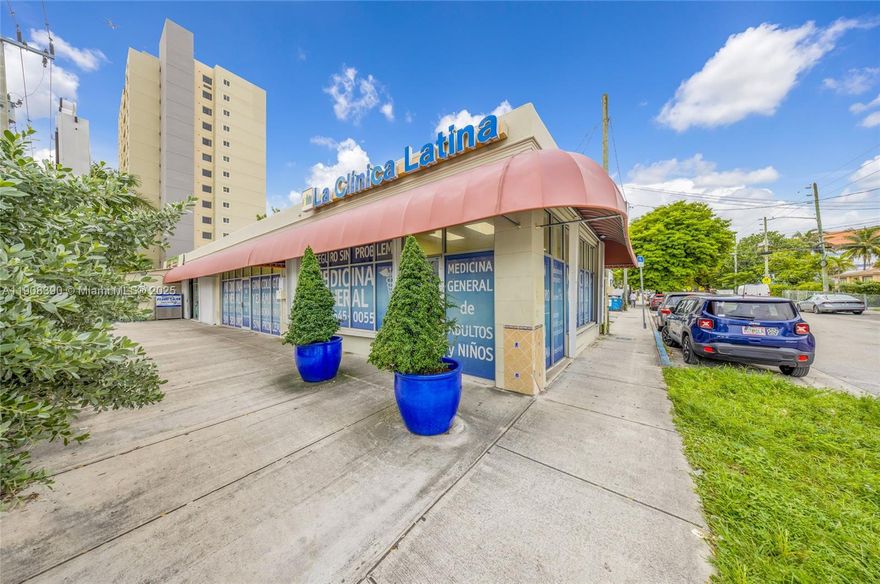 Located at 1058 SW 1st Street; positioned in a high-growth neighborhood surrounded by Miami's economic powerhouses—Downtown, Brickell, and the Health District. This prime location guarantees strong visibility, steady vehicle and foot traffic, and easy access to major transit routes, ensuring a consistent customer base.
The building features three storefront retail units, providing a stable, diversified income stream. Two units are currently leased to established local businesses: an ice cream shop and a mini market. With one unit vacant, there is immediate potential to increase cash flow.
This is an ideal setup for an investor seeking reliable returns with clear upside, or for a business owner looking to occupy the vacant space while the existing tenants help cover costs.
