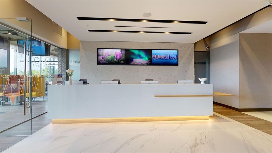 AMAZING TURNKEY OFFICE SUITE IN AVENTURA PARKSQUARE, THE HEART OF AVENTURA!! Suite#325 has 435SqFt., furnished and ideal for UP TO 12 people. Private office suites are available with modern furniture and a space full of amenities! Includes Fiber optics- Internet - Security- Fully equipped kitchen - Lounge- Meditation room-Conference Rooms - Training rooms - Coffee bar - Receptionist services AND MUCH MORE! Co-working membership and virtual offices available too. Long and short terms leases. Move in the day you sign!!!