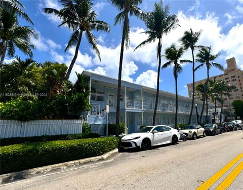 A home in Miami Beach