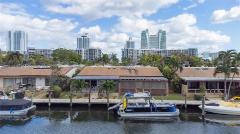 A home in Hallandale Beach