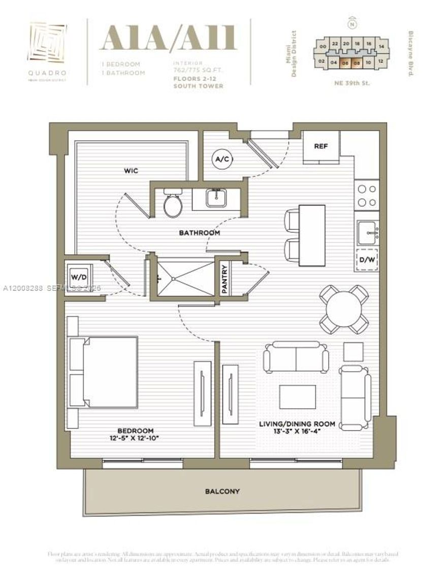 Turnkey and income-ready at Quadro Miami Design District. Unit 906 offers the rare flexibility to live, lease long-term, or operate as a short-term rental with a minimum 3-night stay, This fully furnished residence is thoughtfully designed for immediate occupancy or rental, featuring modern finishes, an open layout, and abundant natural light. Includes 1 assigned parking space. Residents enjoy a full suite of amenities including a resort-style pool, state-of-the-art fitness center, and 24-hour front desk/concierge service. Ideally positioned just minutes from the Miami Design District’s renowned dining, luxury shopping, and cultural venues. A seamless opportunity for both end-users and those seeking rental flexibility.