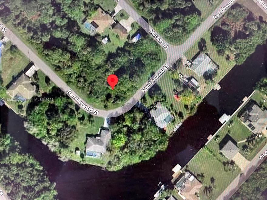 CORNER LOT, EXCELLENT LOCATION, 10,668 SF LOT. VERY CLOSE TO CANALS.  NOT PART OF ANY ASSOCIATION, NO HOA FEES. TEXT TO LISTING AGENT