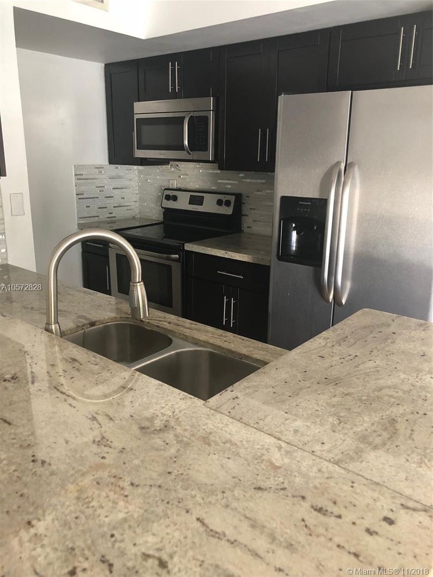 Excellent Condo with remodeled kitchen and stainless steel appliances, washer and dryer inside, freshly painted, ready for move in. Won't last!!!! ***Only two months to move in***