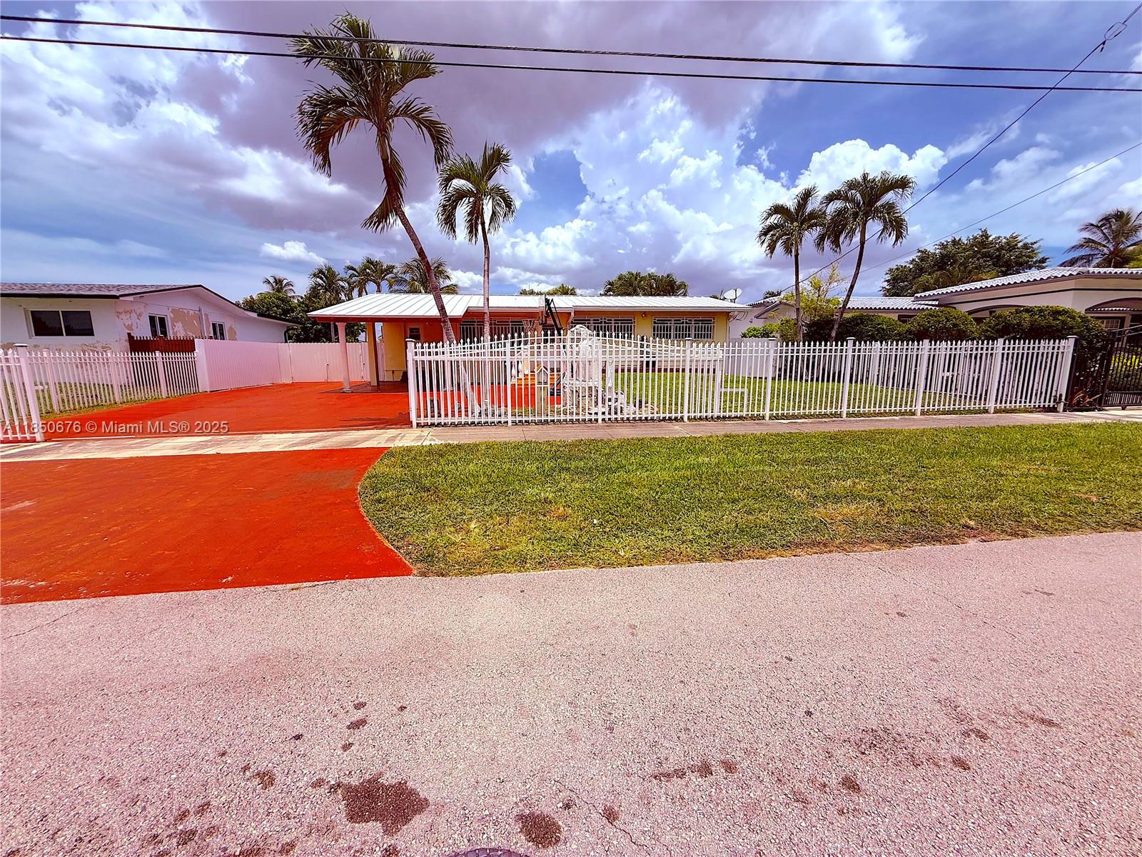 Pool Home located in West Hialeah with NO HOA, features 3 bedrooms and 2 bathrooms, comfortable living space, private electrical fenced gate for your security and large backyard space. This home is sitting on 9,000 square foot lot and new roof. Rare opportunity conveniently close to schools, hospitals, parks, mall, shopping centers and restaurants. Some images have been virtually staged.