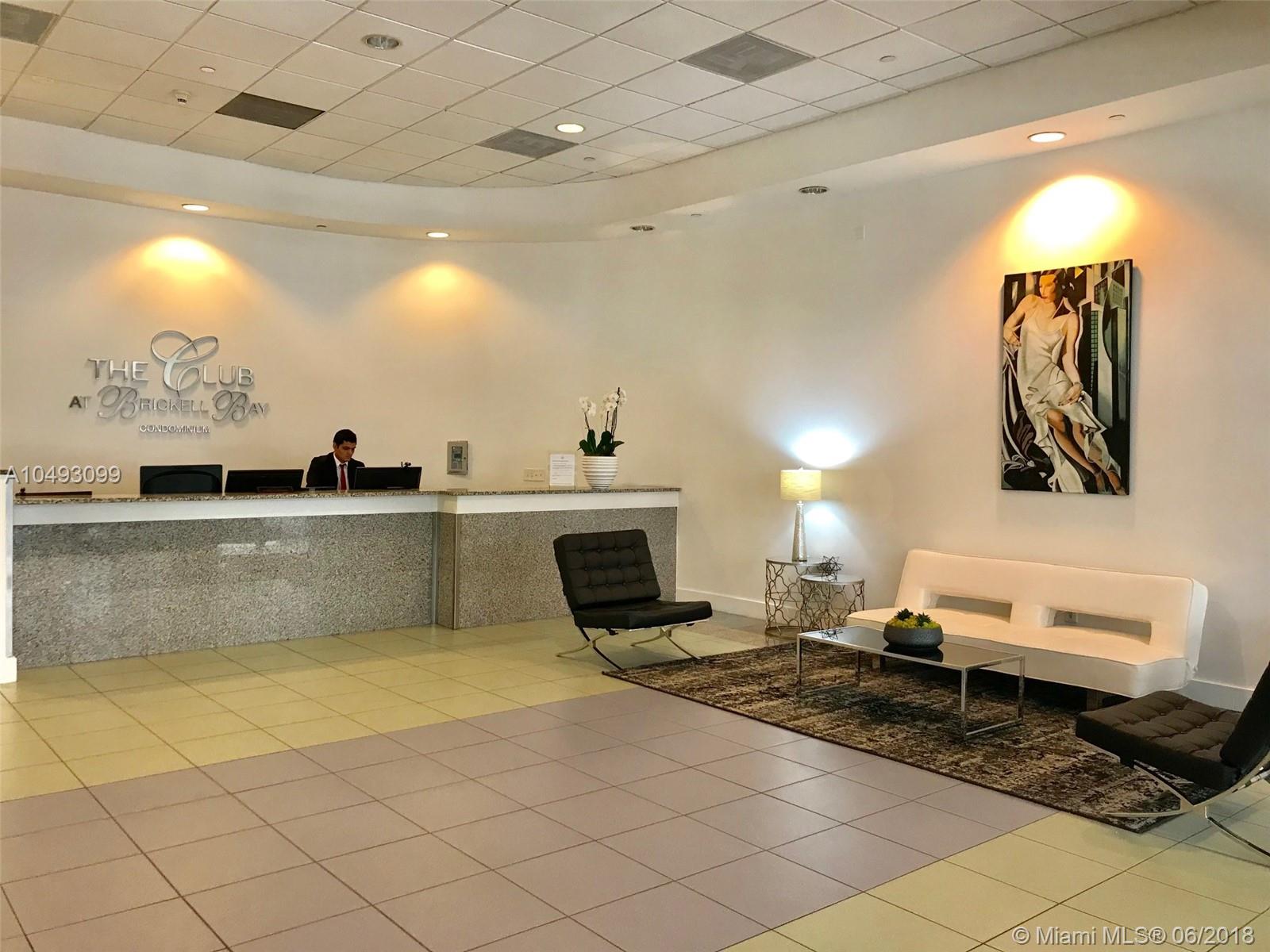 THE CLUB AT BRICKELL BAY - Residential Lease