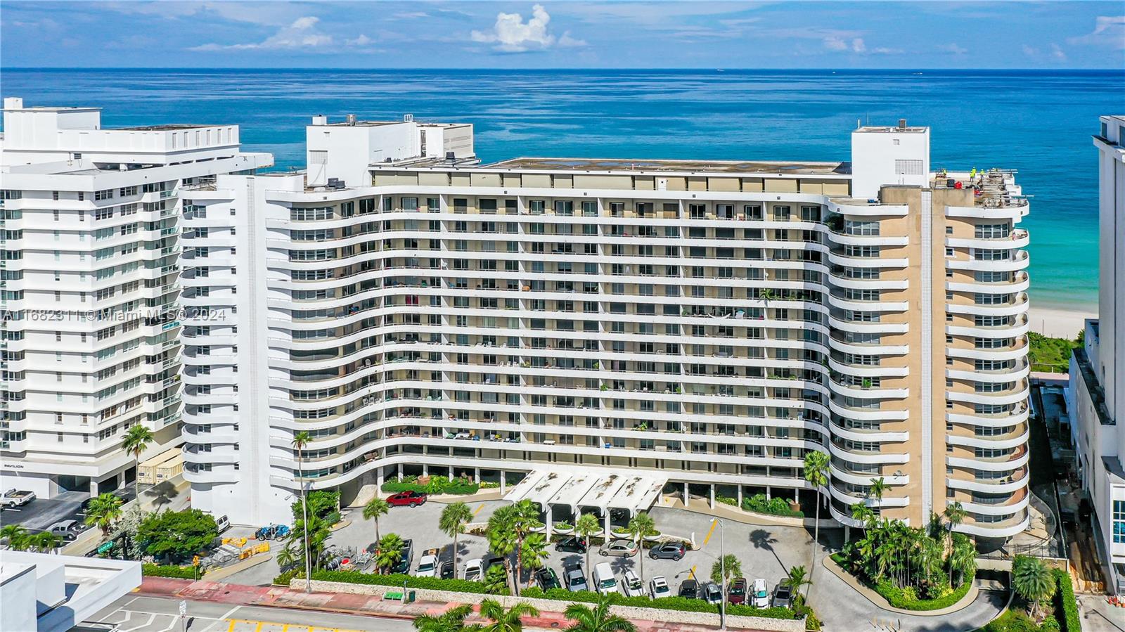 Rental Property at 5555 Collins Ave 14T, Miami Beach, Miami-Dade County, Florida - Bedrooms: 2 
Bathrooms: 2  - $3,100 MO.