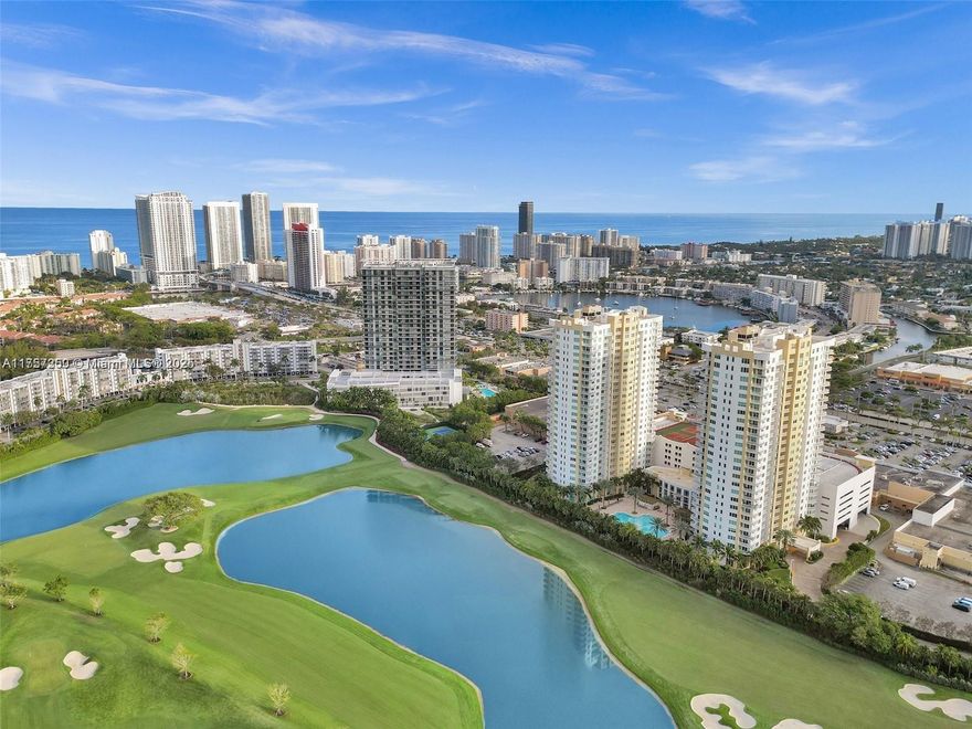 Wow! Beautiful completely remodeled 2 bedrooms & 2 bathrooms in the heart of Hallandale Beach. Fantastic views on the Golf Course, the city, the intracoastal & the Beach from the 9th floor. Yes, you can have it all. This is the model with the oversize balcony (24ft long). Opened kitchen with white cabinets, granit countertop & stainless steel appliances. Washer & dryer inside the unit. Will be sold all furnished & turnkey, ready to go. Newly furnished, decorated and immaculate! Duo is a luxury high rise resort style community with a valet parking & security guard at site directly in the Mall. Interior parking, Lots of amenities including heated pool & hot tub, fitness center, theater, tennis & more. Walk to the stores & restaurants! Close to the Beaches & Gulfstream.