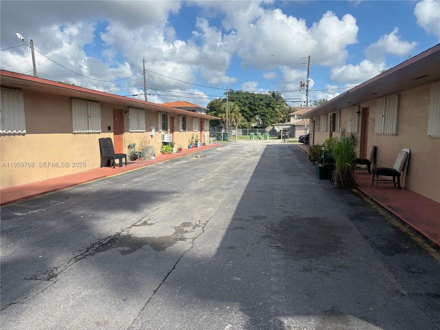 Excellent income-producing multifamily investment in Opa-Locka. This well-maintained four-plex features four spacious 2-bedroom, 1-bath units with strong rental income and long-term appreciation potential. The property sits on a generous lot with ample parking and convenient access to major roadways, shopping, and employment centers. Property is being sold as a package with the neighboring four-plex at 2924 NW 132 TER. Together, both properties offer the potential to be combined and rezoned for redevelopment, allowing for construction of an apartment building up to four stories (buyer to verify). Ideal opportunity for investors and developers. Sold as-is.