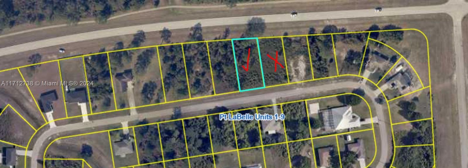 Great location with no neighbors in the back!!! Oversized lot backing into the main road E Cowboy Way. Fantastic investment!! Also selling the lot next door 7039 Tide Cir.