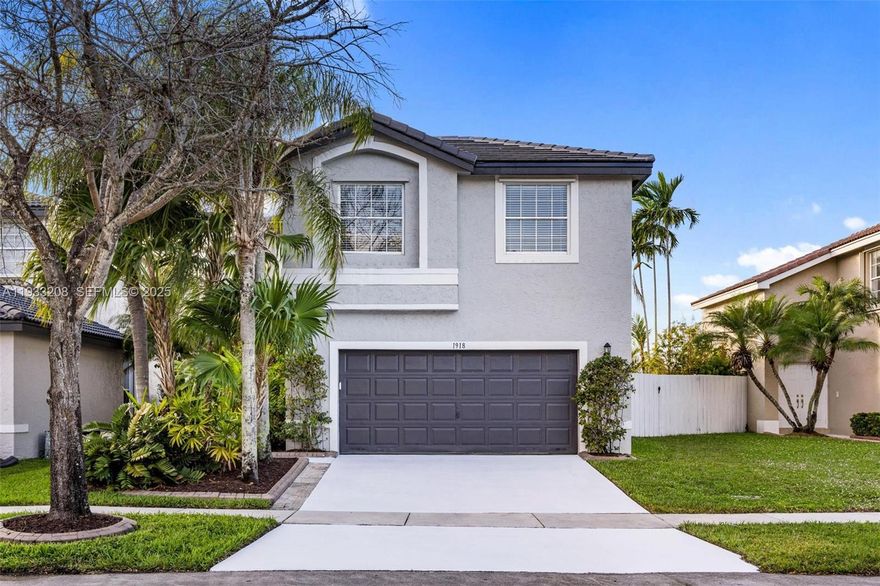 This beautiful move-in-ready two-story home in the Sapphire Shores community of Silver Lakes offers 5 spacious bedrooms, 2.5 bathrooms, and 2,483 sq. ft. of living space. This home offers room to grow, gather, and create lasting memories. Recent upgrades bring peace of mind and modern style, including a new roof (2024), luxury vinyl plank flooring (2025) on the stairs and throughout the second floor, fresh interior paint, and an epoxy-coated garage floor. The kitchen features rich wood cabinetry, granite countertops, stainless steel appliances, and ample storage, opening to a spacious family room with direct pool and waterviews. Step outside and discover your private Florida retreat—a covered patio, pool/spa, and lush tropical landscaping with fruit trees, all overlooking the peaceful lake. Whether hosting weekend gatherings or enjoying a quiet sunset after a long day, this backyard is designed for relaxation and connection. Ideally located near top-rated schools, parks, gyms, Memorial West Hospital, shopping, dining, and major highways, this home offers the perfect balance of serenity and convenience. Homes like this don’t come around often. Come experience the lifestyle, the sunsets, and the feeling of home—schedule your private showing​​‌​​​​‌​‌​​​‌‌​​​‌‌‌​​‌​​‌‌​​​​ today.