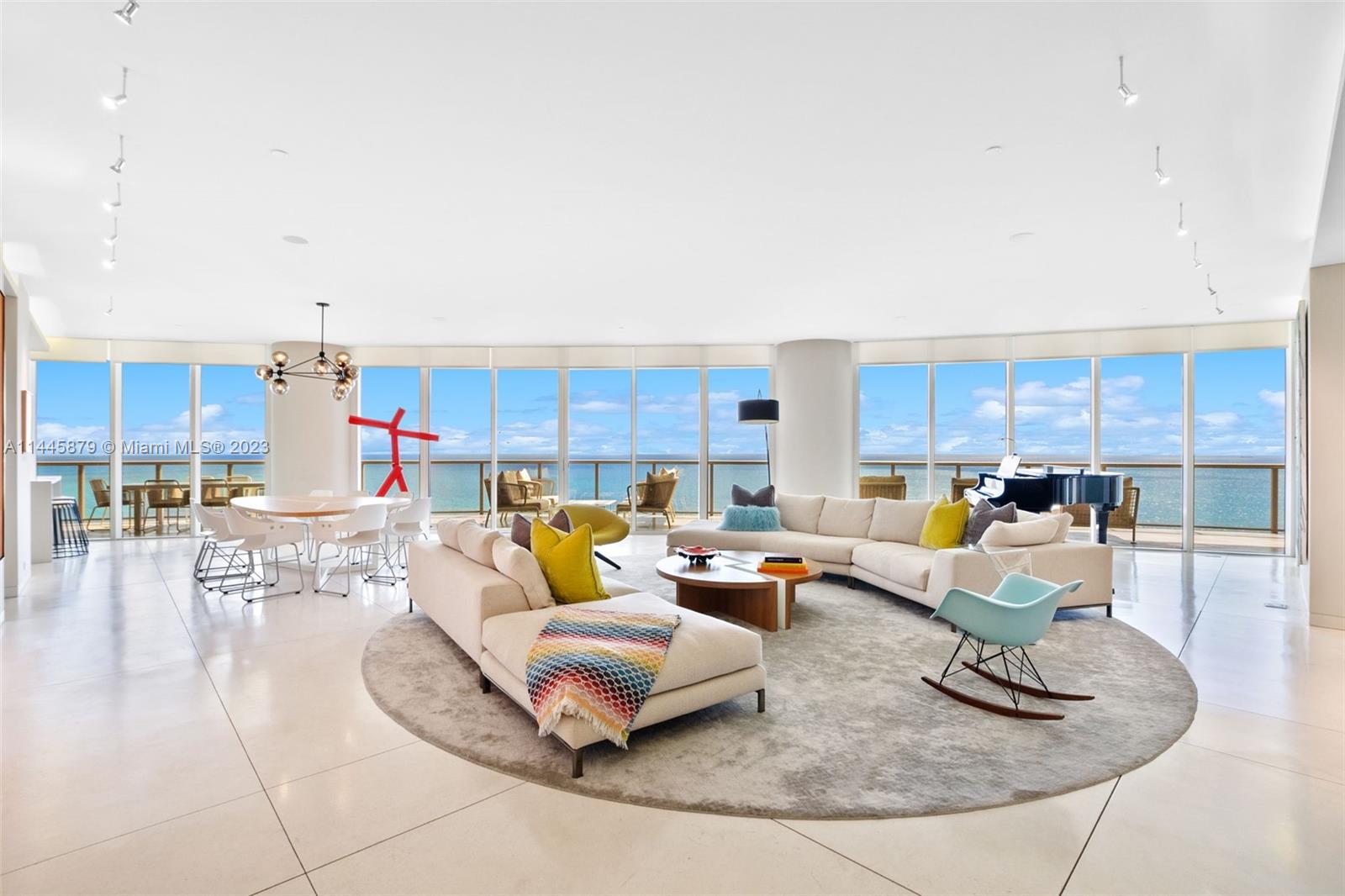 Photo 1 of 9703 Collins Ave 1700, Bal Harbour, Florida, $7,390,000, Web #: 11445879