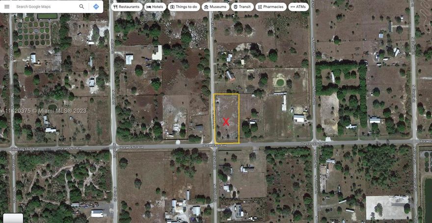 This may be the one you've been waiting for! 1.25 Vacant CLEANED lot located in the North Side of Montura Ranches Community in Clewiston, FL. Great Location just 1:45 from Miami, 1 hour from Fort Myers. Corner lot with Culvert (Driveway) already build. Main paved road on the front and gravel road on the side. Access to off-roading and hunting area, community pool and Children's play area. Build your dream Home. Property owners will also have access to a 2,200. acre preserve right next to Montura Ranch Estates. There are no association fees and no time limit on when you have to build.