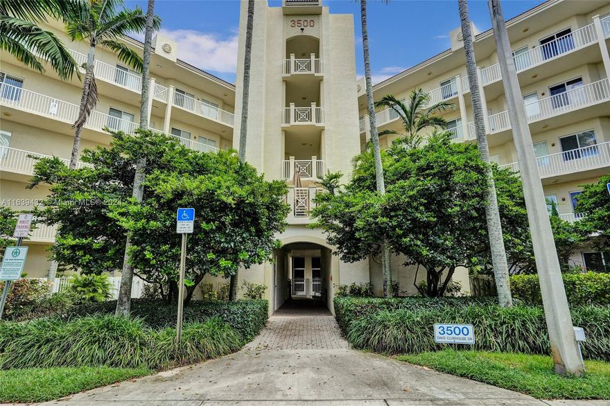 Outstanding 3 Bed 2 Bath Corner Unit in Palm Aire, Newer construction, 10 foot ceilings with pool, tennis and pickleball courts right outside your building. The Golf Country Club is located immediately across  from Condo Unit ,shows brand new, only occupied 2 months per year with meticulous  upkeep. Furniture for sale at additional cost. 2 Balconies with great views both north and south . NO SPECIAL ASSESSMENTS with required reserves in place. 2 assigned parking Spaces #161--#79