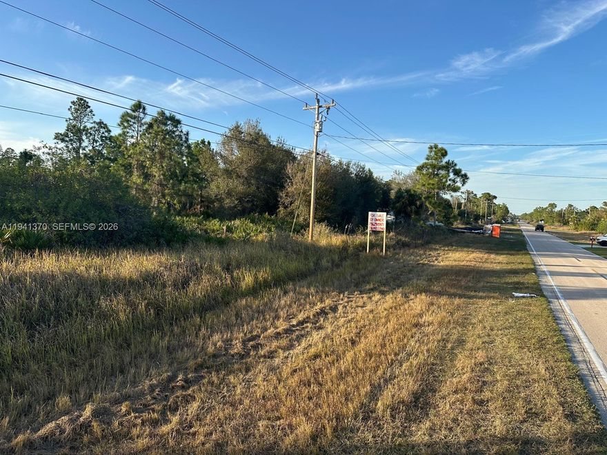Build your dream home on this spacious vacant lot located in the growing area of Lehigh Acres. Surrounded by new construction and with easy access to main roads, shopping, and schools. A great opportunity for homeowners or investors.