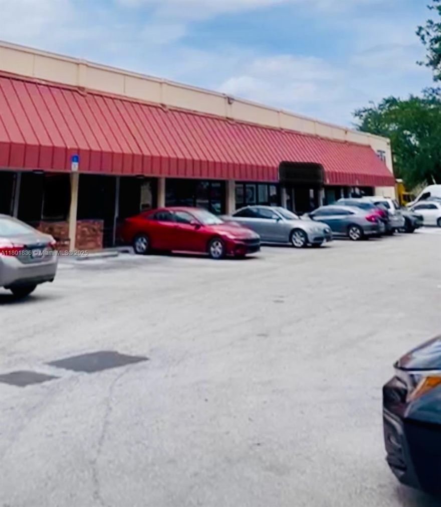 Remarkable opportunity to own a very successful, well established Restaurant business in the Doral area. Located in Doral but very close to Medley & just minutes to Palmetto Expressway. In business for over 32 years with reliable, loyal clientele. Operates successfully 6 days per week, Mon-Fri 7am-4pm & Sat 7am-1pm are the core hours of business. Seating for up to 100 customers with their full menu of delicious Latin/Caribbean dishes. Indoor tables & booths, outdoor seating, Indoor full-service counter and a convenient pickup window for service on the run.  Full kitchen is perfect to grow the business to include evening & weekend catering. Plenty of parking available. There is a convenient office area & two restrooms. NDA required for further info & financials. Please read broker remarks.