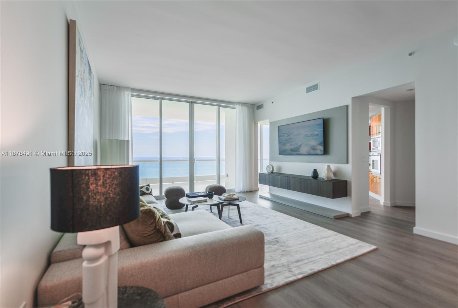 Welcome to luxury living in this 2-bedroom, 2.5-bathroom residence at the prestigious Turnberry Ocean Colony in Sunny Isles. This stunning, fully renovated unit showcases impeccable Italian furniture and bespoke design, creating a modern yet timeless aesthetic.
Complete designer renovation with Italian finishes & furnishings
Expansive open floor plan with floor-to-ceiling glass
Gourmet kitchen with premium appliances
Private terraces with direct Atlantic Ocean views
Spa-inspired bathrooms with soaking tub & walk-in shower
Exclusive 5-star beachfront community
Oceanfront restaurants & lounges
Full-service spa & state-of-the-art fitness center
Resort-style pools with cabanas
Valet, concierge & 24-hour security
Unit is rented with prepaid Lease. Great investment opportunity