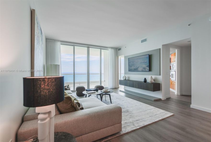 Welcome to luxury living in this 2-bedroom, 2.5-bathroom residence at the prestigious Turnberry Ocean Colony in Sunny Isles. This stunning, fully renovated unit showcases impeccable Italian furniture and bespoke design, creating a modern yet timeless aesthetic.
Complete designer renovation with Italian finishes & furnishings
Expansive open floor plan with floor-to-ceiling glass
Gourmet kitchen with premium appliances
Private terraces with direct Atlantic Ocean views
Spa-inspired bathrooms with soaking tub & walk-in shower
Exclusive 5-star beachfront community
Oceanfront restaurants & lounges
Full-service spa & state-of-the-art fitness center
Resort-style pools with cabanas
Valet, concierge & 24-hour security
Unit is rented with prepaid Lease. Great investment opportunity