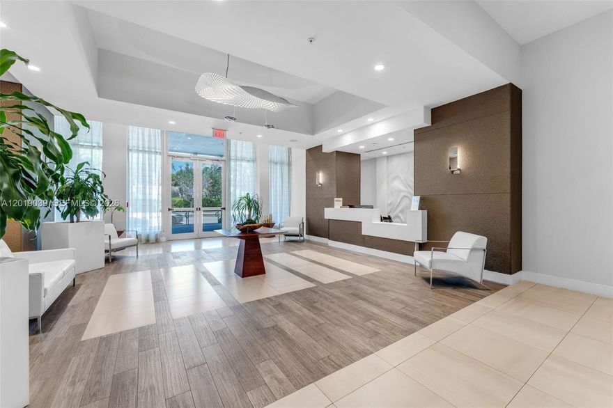 Welcome to Midtown Doral's most vibrant address! This stylish 1-bed / 1.5-bath corner unit on the 4th floor offers an open modern layout with porcelain floors, a European-style kitchen featuring Bosch stainless steel appliances, quartz countertops, and a built-in washer & dryer. High-impact windows flood the space with natural light, and the private balcony is your front-row seat to Doral's skyline. Building amenities include a resort-style infinity pool, state-of-the-art fitness center, Pilates studio, sauna, social lounge, and a chic club house. Water & internet included. One assigned parking space. Right below your door: Doral's great dining restaurants and Publix just 2 min away. Top-rated A schools. Minutes to MIA, Dolphin Mall & major highways. This is not just a home it's a lifestyle investment in one of South Florida's fastest-growing communities.